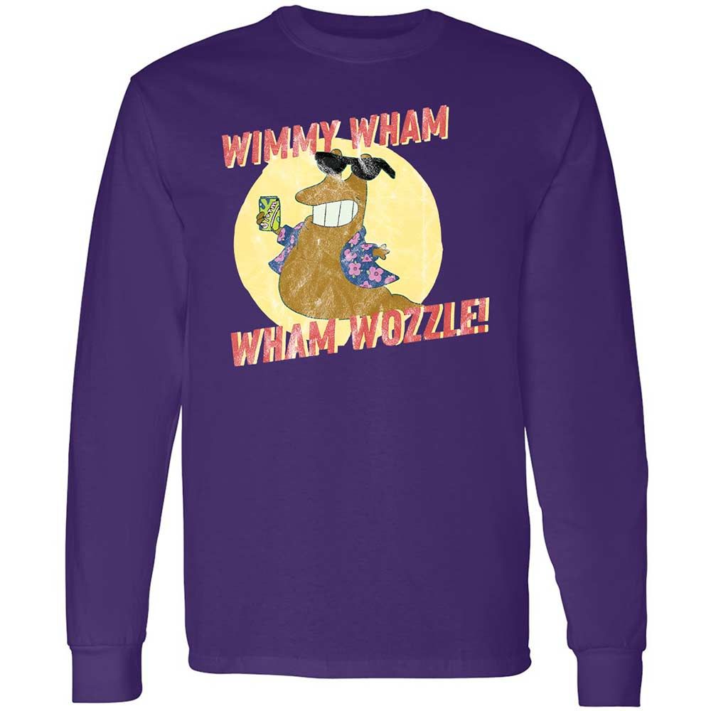 Long Sleeve T-Shirt - 9VL8UGUQ - Purple - 9