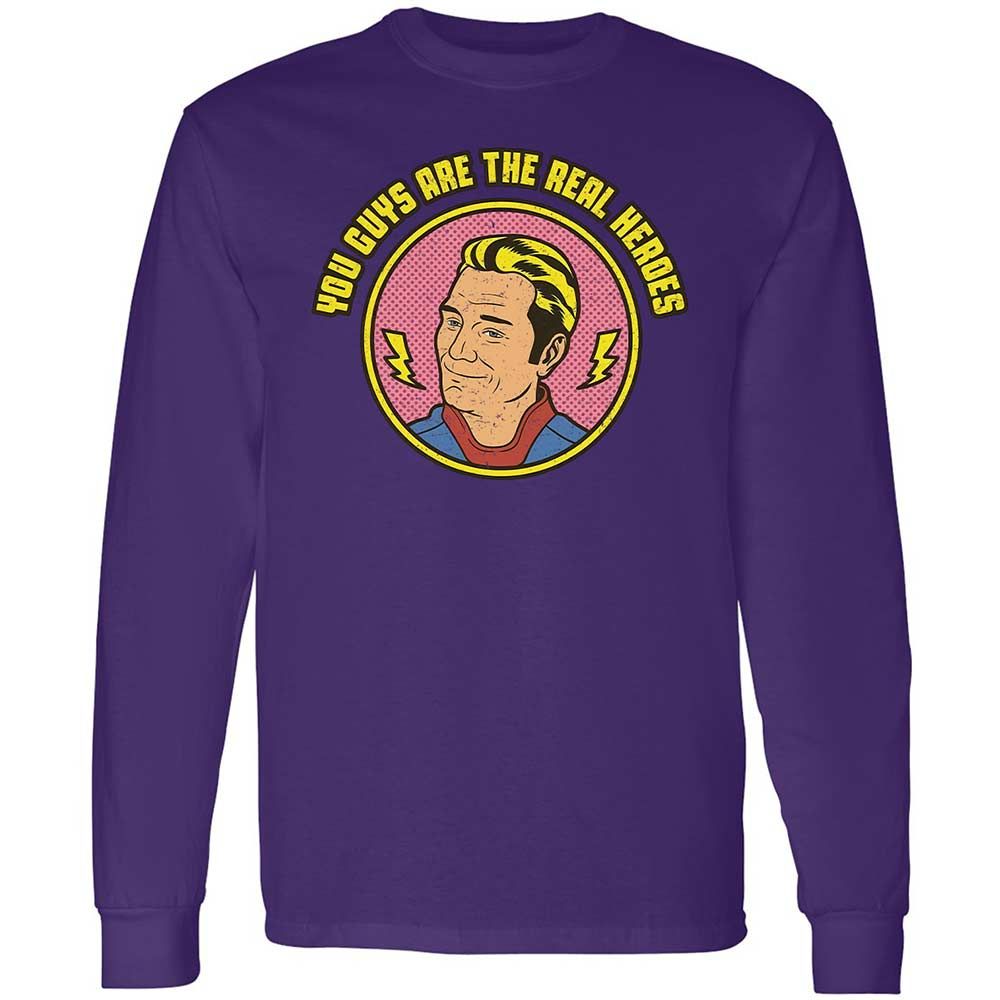 Long Sleeve T-Shirt - FYUMLVCX - Purple - 9
