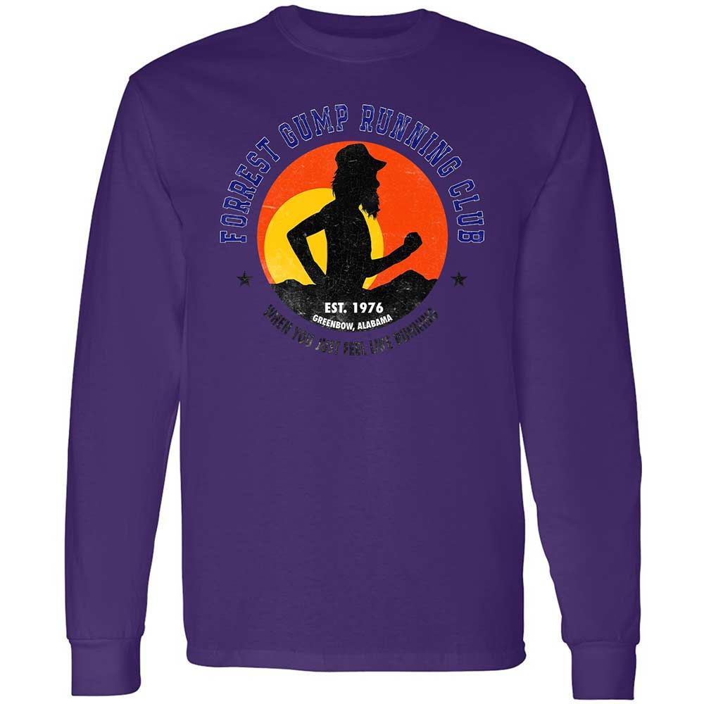 Long Sleeve T-Shirt - D4E8PJJ4 - Purple - 9