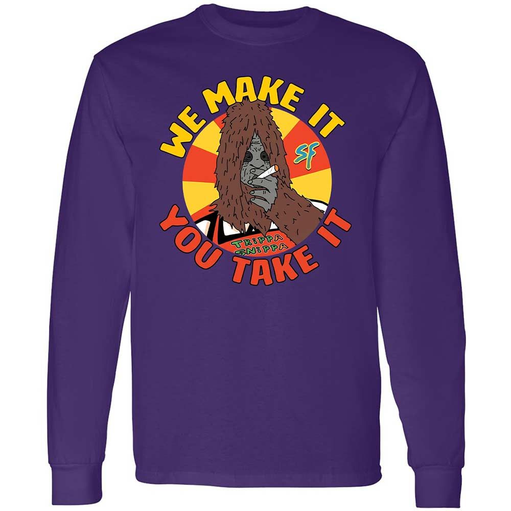Long Sleeve T-Shirt - DH5LTXMV - Purple - 9