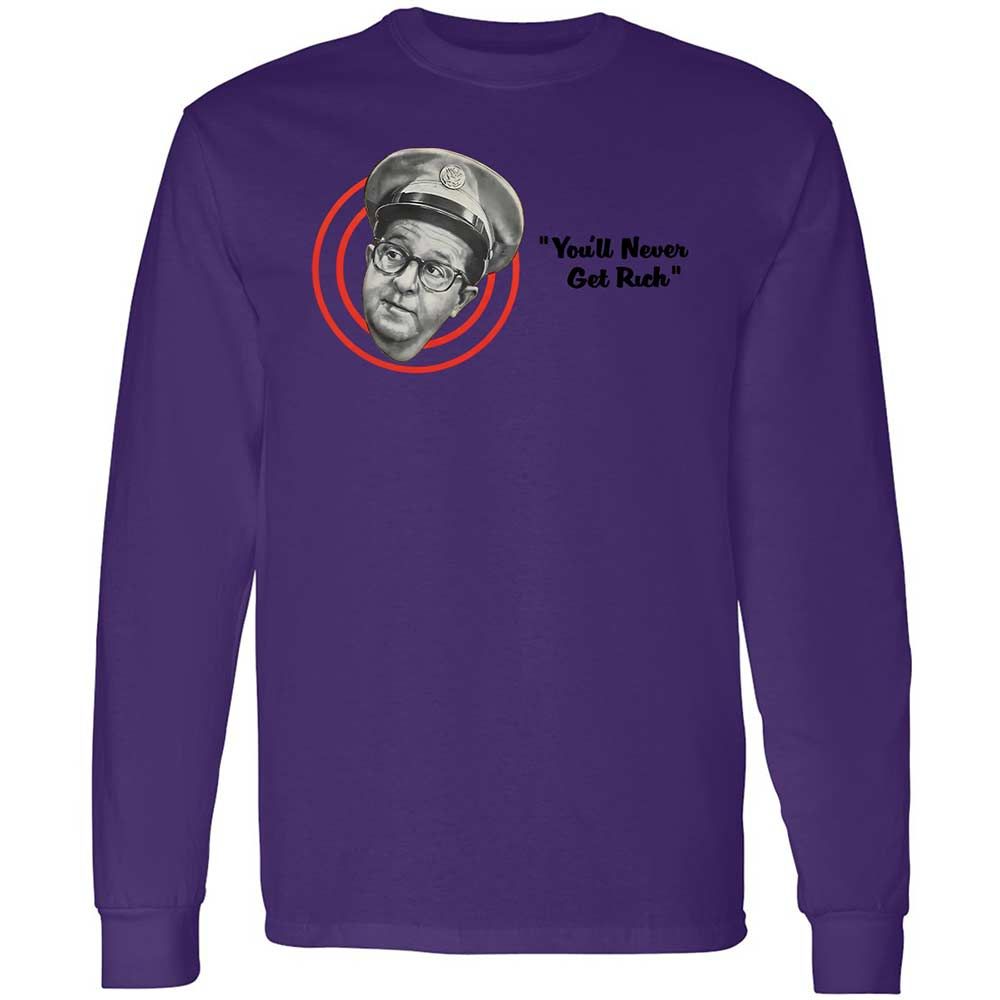 Long Sleeve T-Shirt - HP8TC6KF - Purple - 9