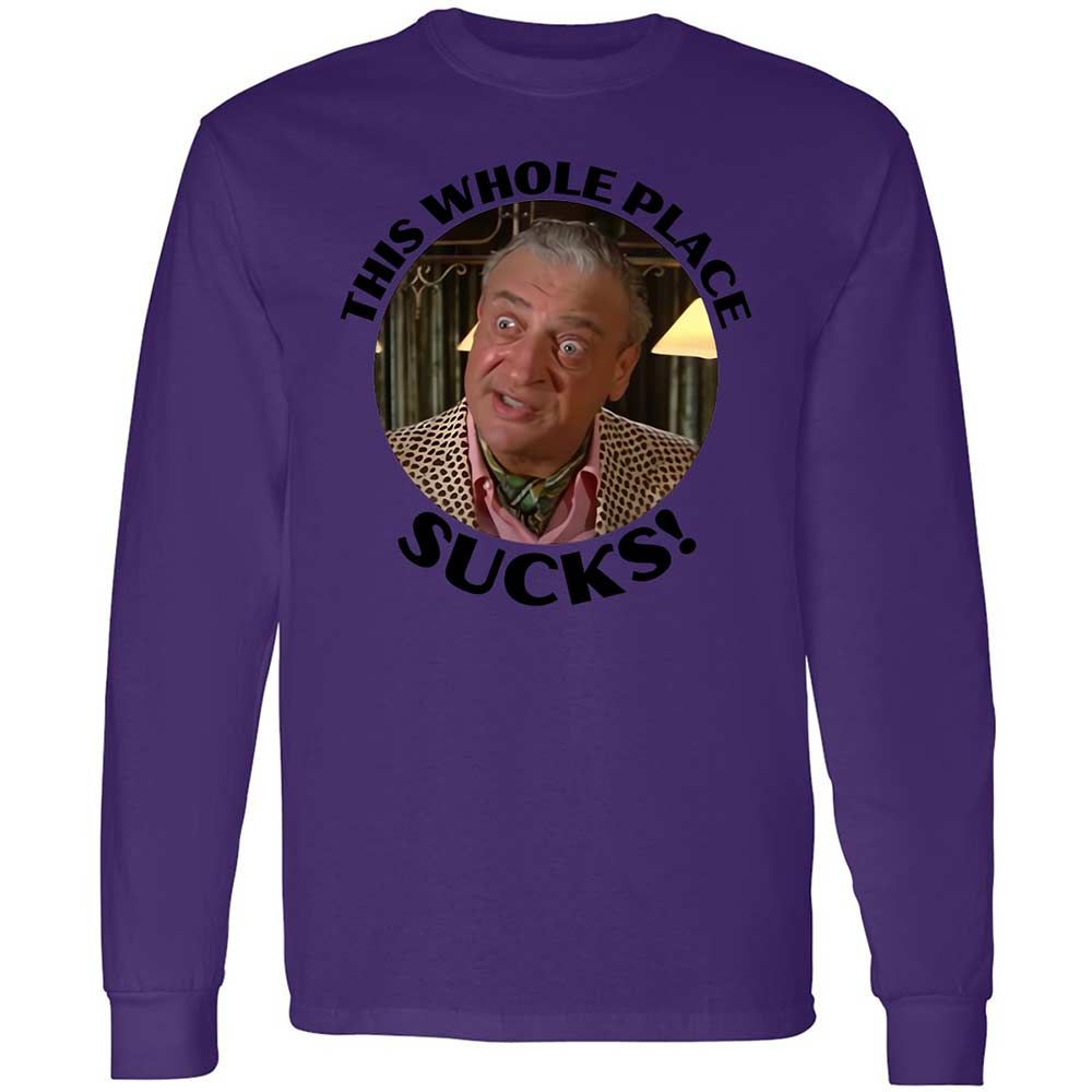 Long Sleeve T-Shirt - BL1XKS9F - Purple - 9