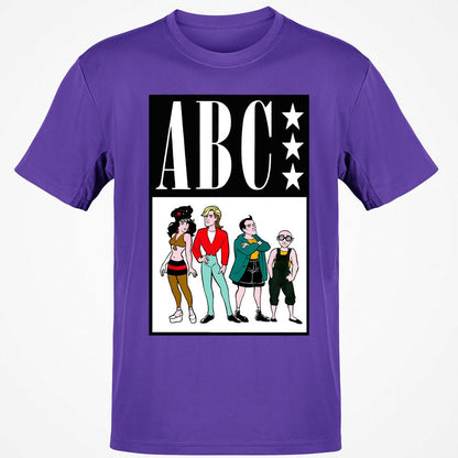 Classic Unisex T-Shirt - ZPZRXVUP - Purple - 9