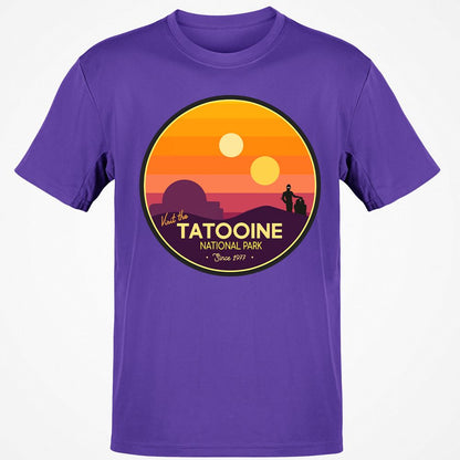 Classic Unisex T-Shirt - 9VFBBBTP - Purple - 9