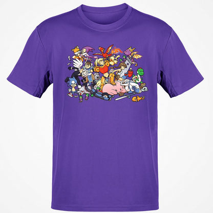 Classic Unisex T-Shirt - PD7KAD6W - Purple - 9