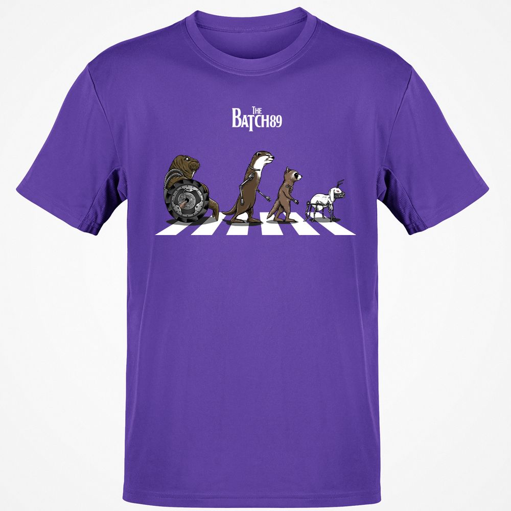 Classic Unisex T-Shirt - TDQMUZXA - Purple - 9