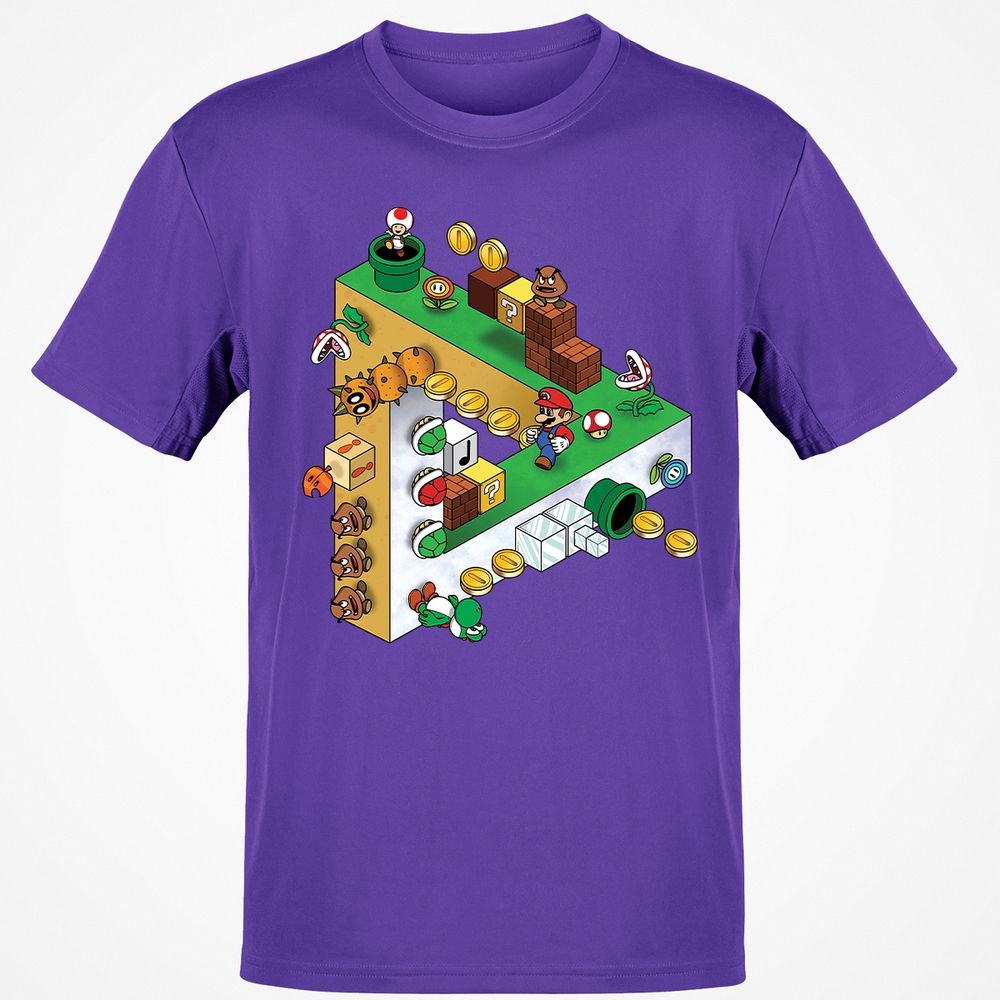 Classic Unisex T-Shirt - 4P27Y2FE - Purple - 9