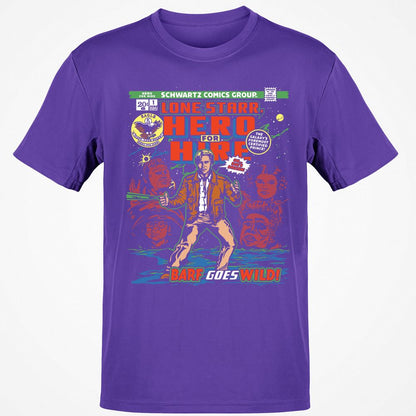 Classic Unisex T-Shirt - DJLJN2QJ - Purple - 9