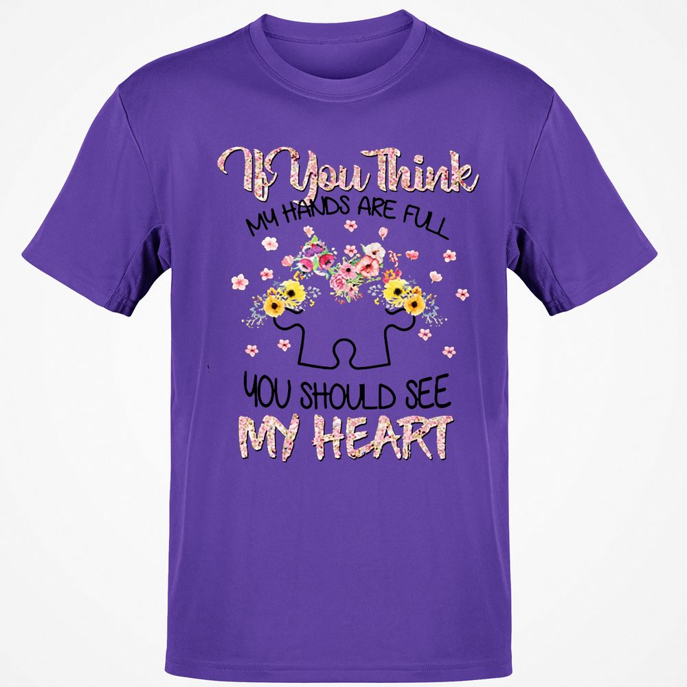 Classic Unisex T-Shirt - 2WF4RQEA - Purple - 9