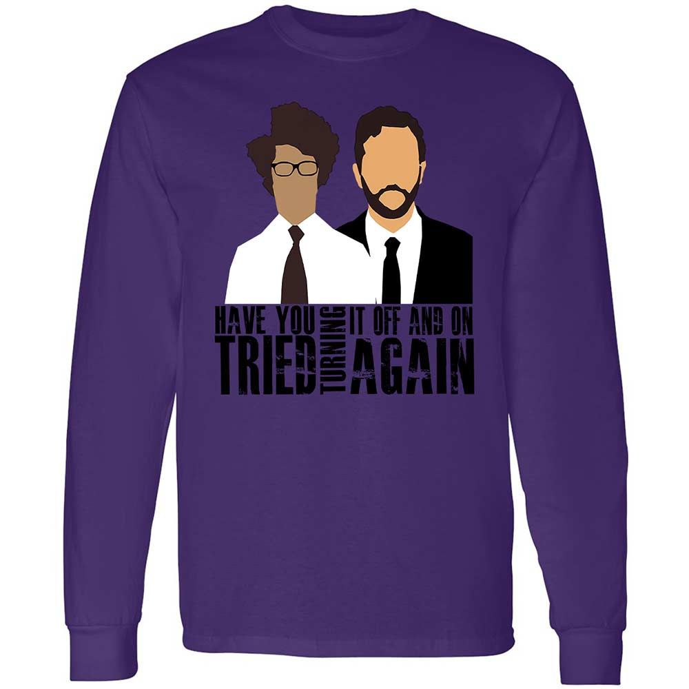 Long Sleeve T-Shirt - UXBJDPUN - Purple - 9