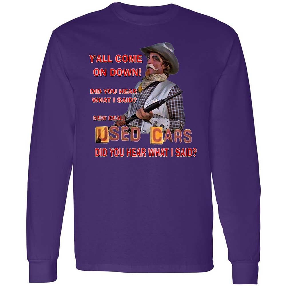 Long Sleeve T-Shirt - MN2BY49K - Purple - 9