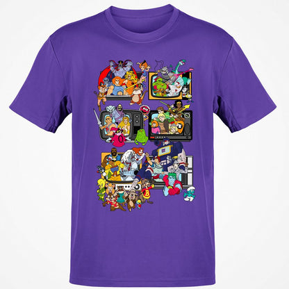 Classic Unisex T-Shirt - FTJTBNZV - Purple - 9