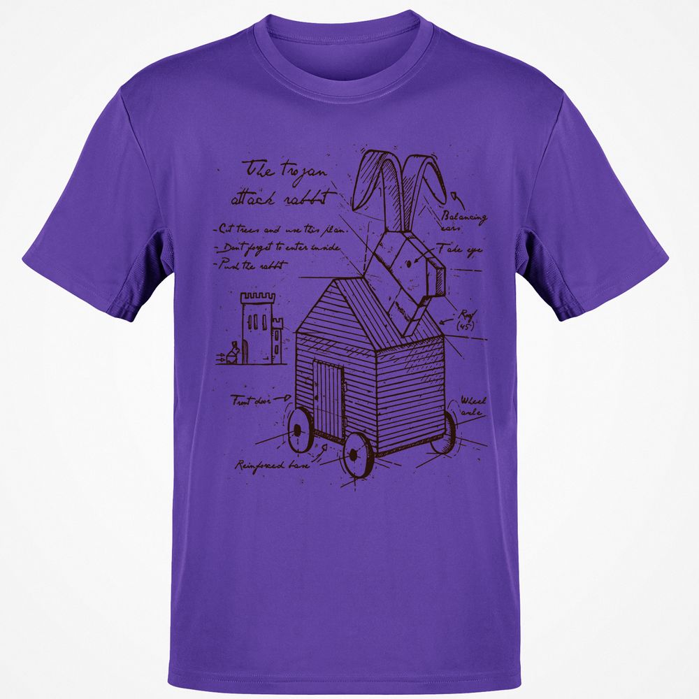 Classic Unisex T-Shirt - VE3JGNGD - Purple - 9