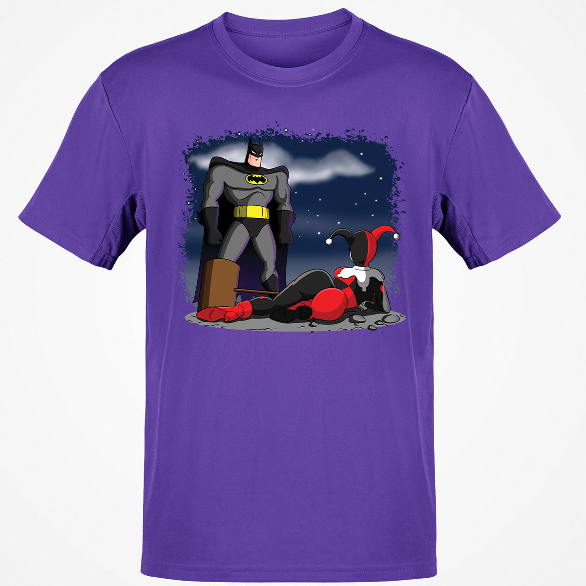 Classic Unisex T-Shirt - PKUG97ZQ - Purple - 9