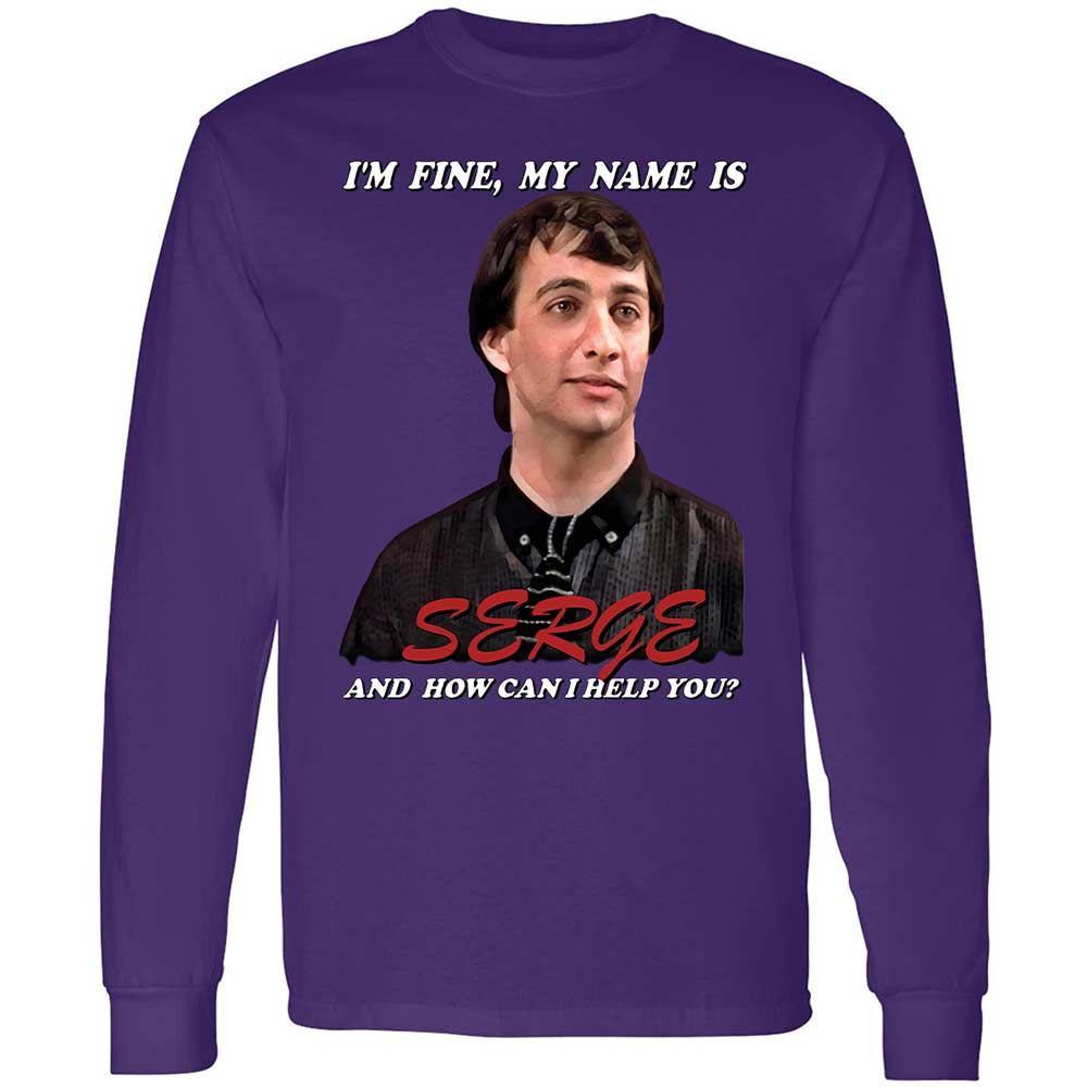 Long Sleeve T-Shirt - EJ3YVRL9 - Purple - 9