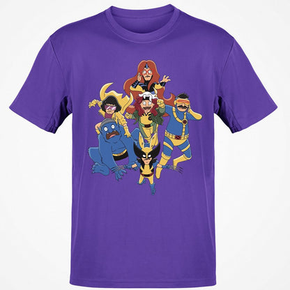 Classic Unisex T-Shirt - X4J9WDNK - Purple - 9