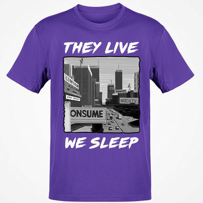 Classic Unisex T-Shirt - ZVFMG6J5 - Purple - 9