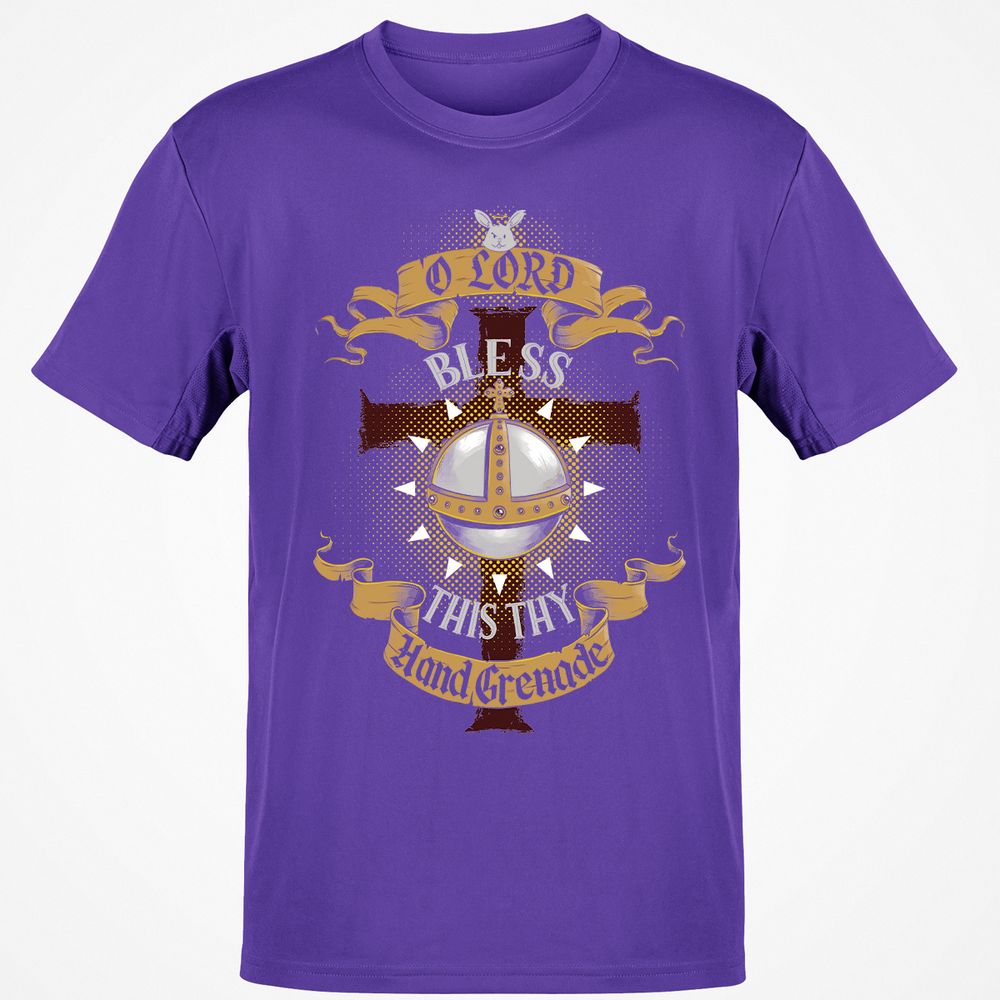 Classic Unisex T-Shirt - 7E85QEEA - Purple - 9