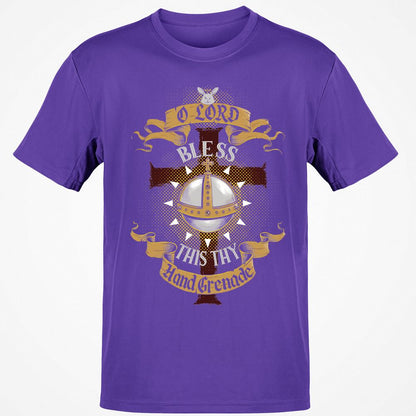 Classic Unisex T-Shirt - 7E85QEEA - Purple - 9