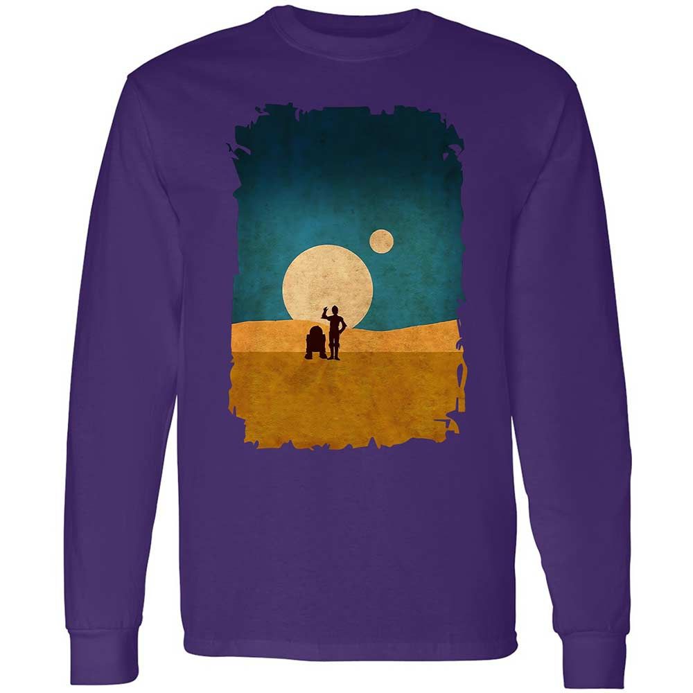 Droids In The Dunes - Purple - 9