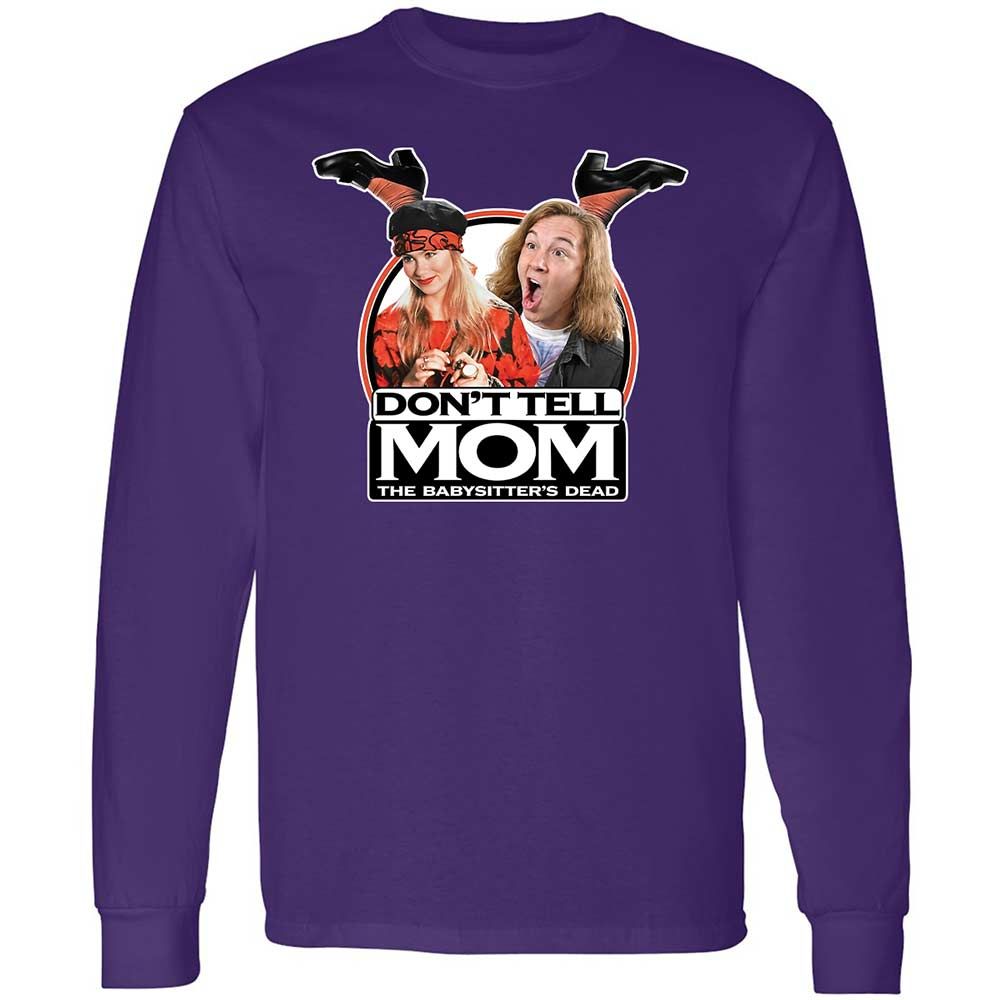 Long Sleeve T-Shirt - 58CGAAD7 - Purple - 9
