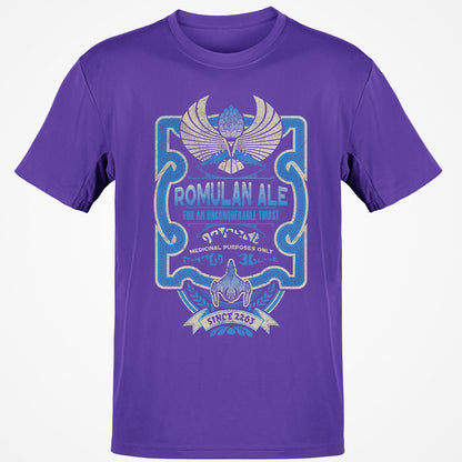 Classic Unisex T-Shirt - XKQBXHSA - Purple - 9