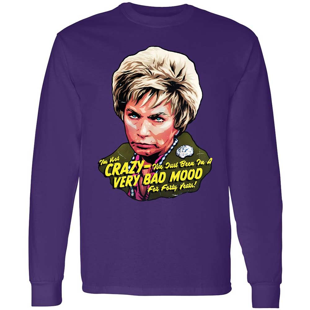 Long Sleeve T-Shirt - QDAFK9KN - Purple - 9