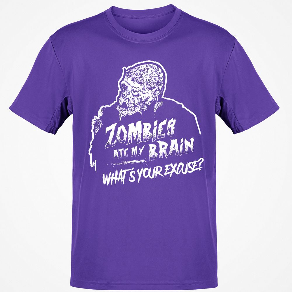 Zombies Ate My Brain - Purple - 9
