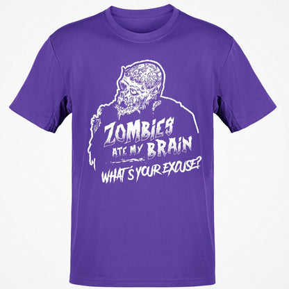 Zombies Ate My Brain - Purple - 9