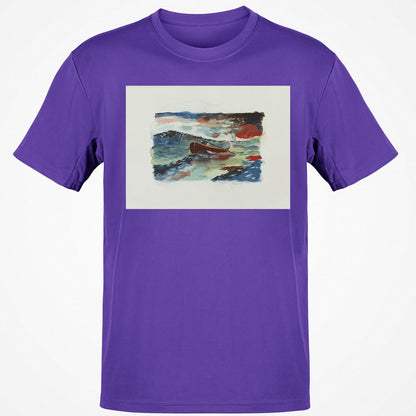 Classic Unisex T-Shirt - GHEZDJBG - Purple - 9