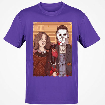 Classic Unisex T-Shirt - RLTK44WD - Purple - 9