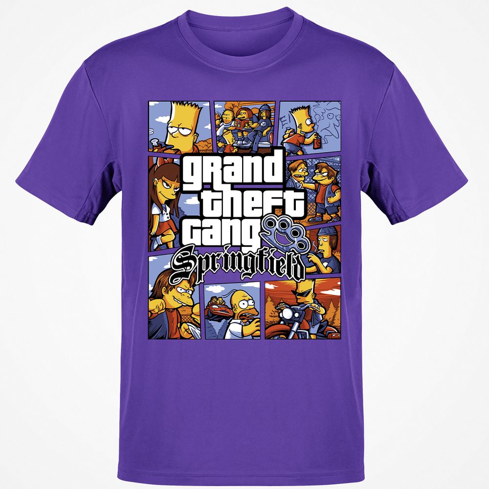 Classic Unisex T-Shirt - K7RQZ4BU - Purple - 9