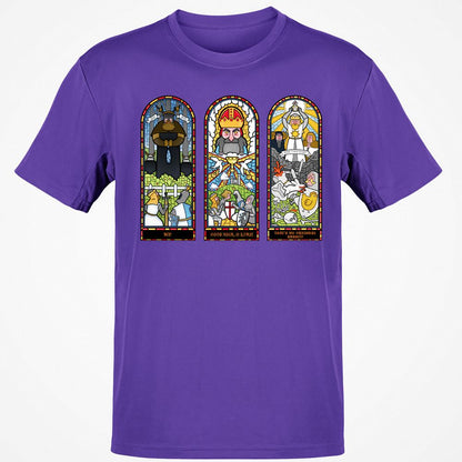 Classic Unisex T-Shirt - XMZ8YV4R - Purple - 9