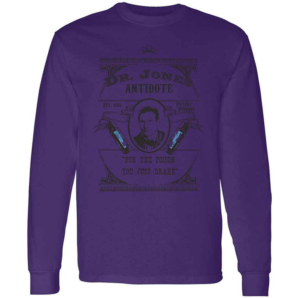 Long Sleeve T-Shirt - X5BF7B7D - Purple - 9