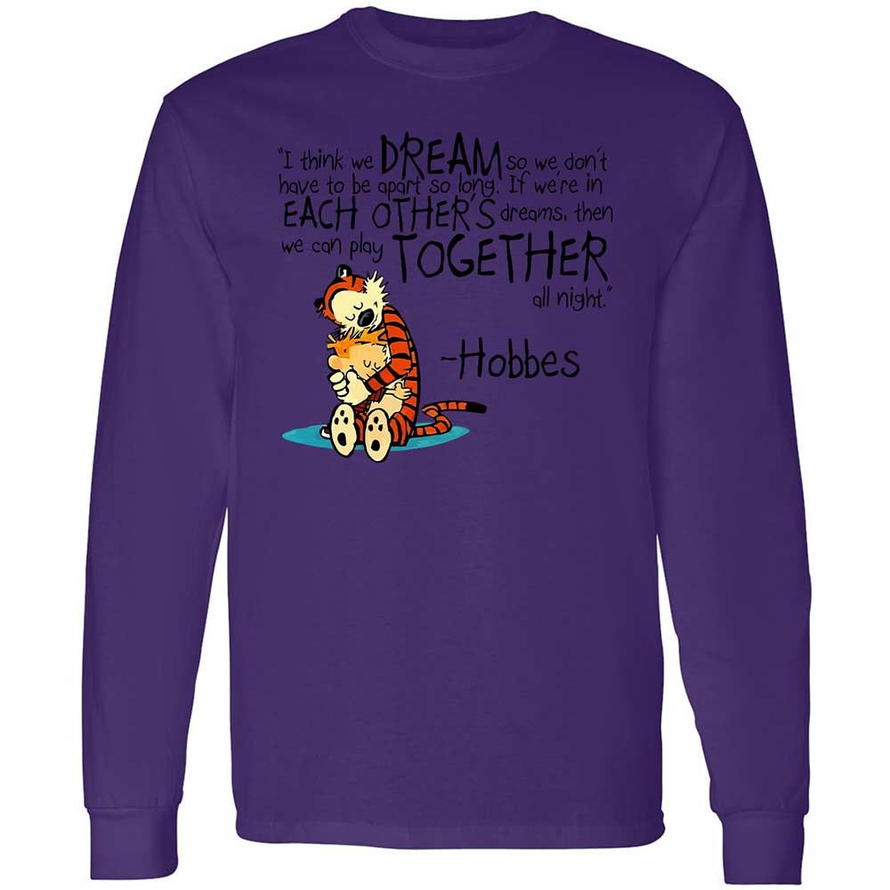 Calvin Hobbes Dreams - Purple - 9