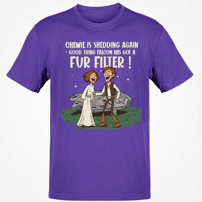 Classic Unisex T-Shirt - 3RMFNB39 - Purple - 9