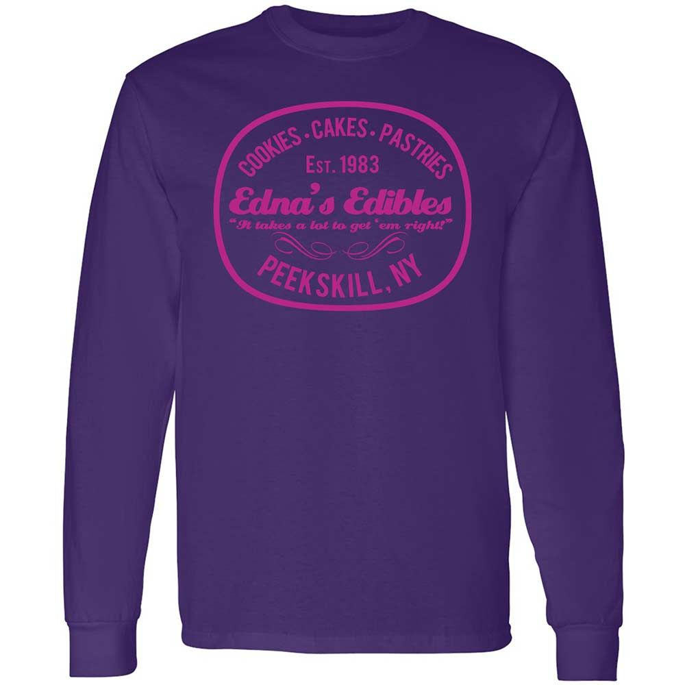Long Sleeve T-Shirt - S3AVZMWP - Purple - 9