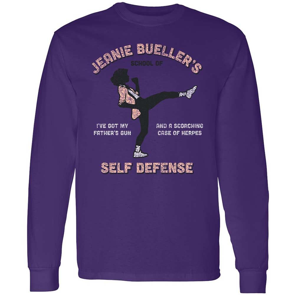 Long Sleeve T-Shirt - G1VHS38W - Purple - 9