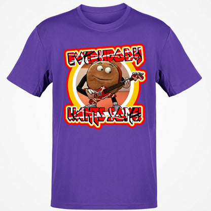 Classic Unisex T-Shirt - LBQ2K2TJ - Purple - 9