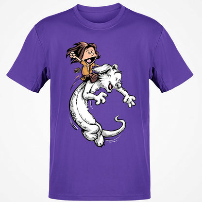Classic Unisex T-Shirt - YP8TNEU5 - Purple - 9
