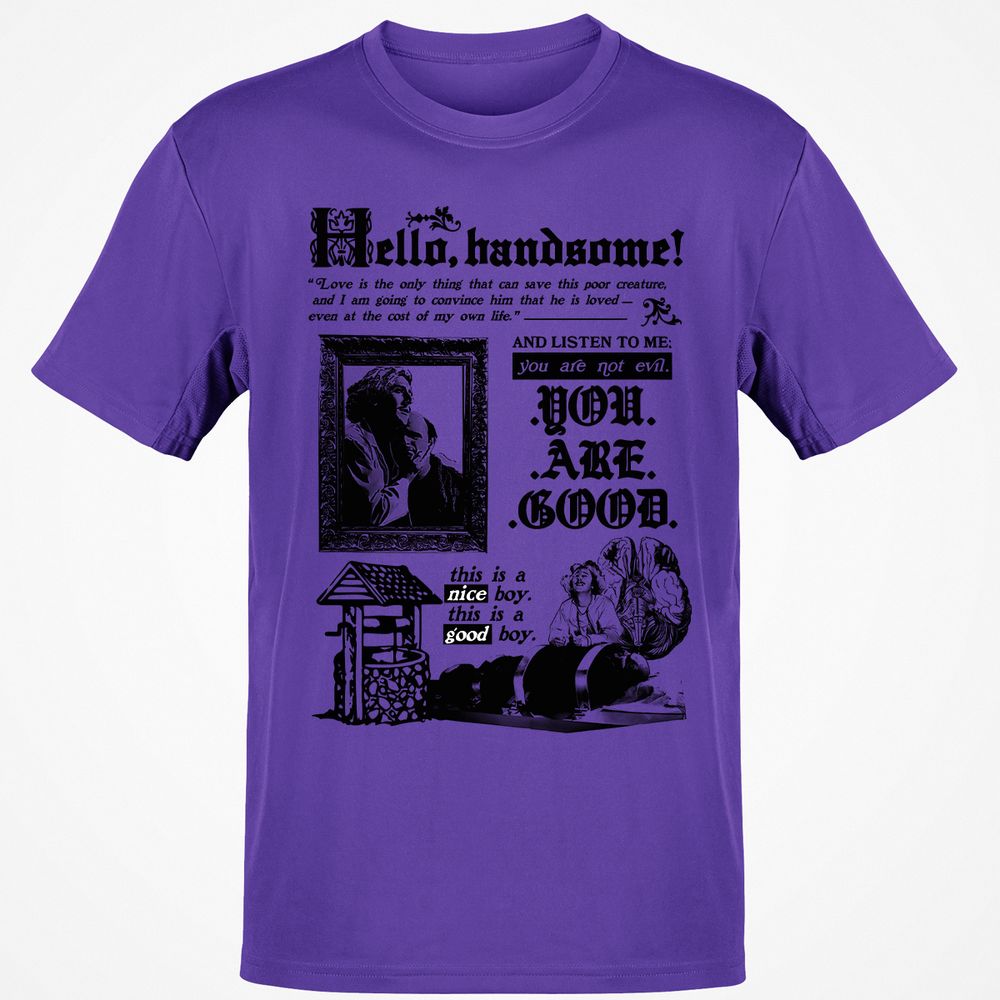 Classic Unisex T-Shirt - K5G5XZBJ - Purple - 9