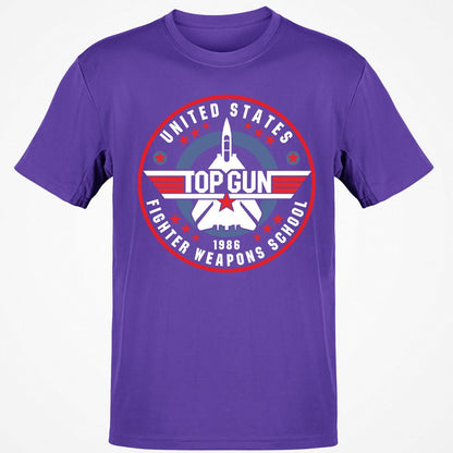 Classic Unisex T-Shirt - LQY7SGJ3 - Purple - 9
