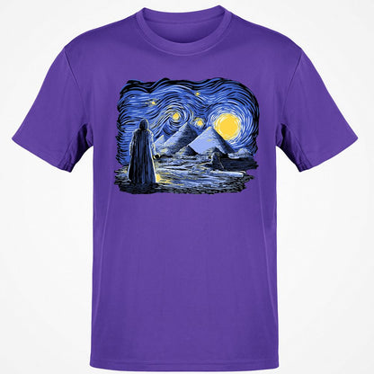 Classic Unisex T-Shirt - UVVEFDDU - Purple - 9