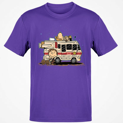 Classic Unisex T-Shirt - CLMGHM8U - Purple - 9