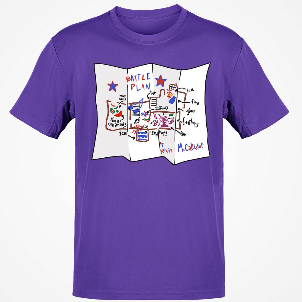 Classic Unisex T-Shirt - YBEQ544E - Purple - 9