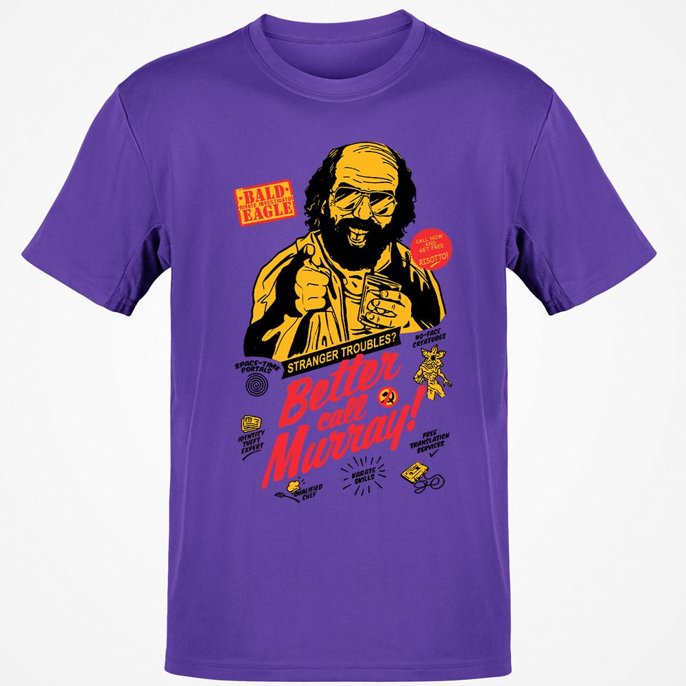 Classic Unisex T-Shirt - 5W3VB6WR - Purple - 9