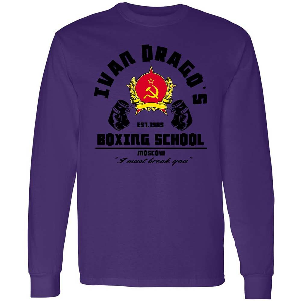 Long Sleeve T-Shirt - FLTB3SWM - Purple - 9