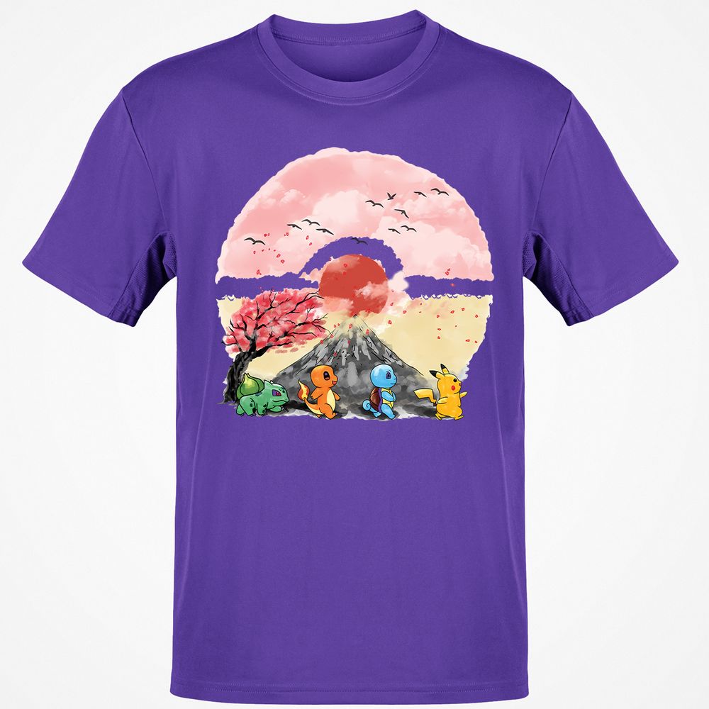 Classic Unisex T-Shirt - YZPXKGT5 - Purple - 9