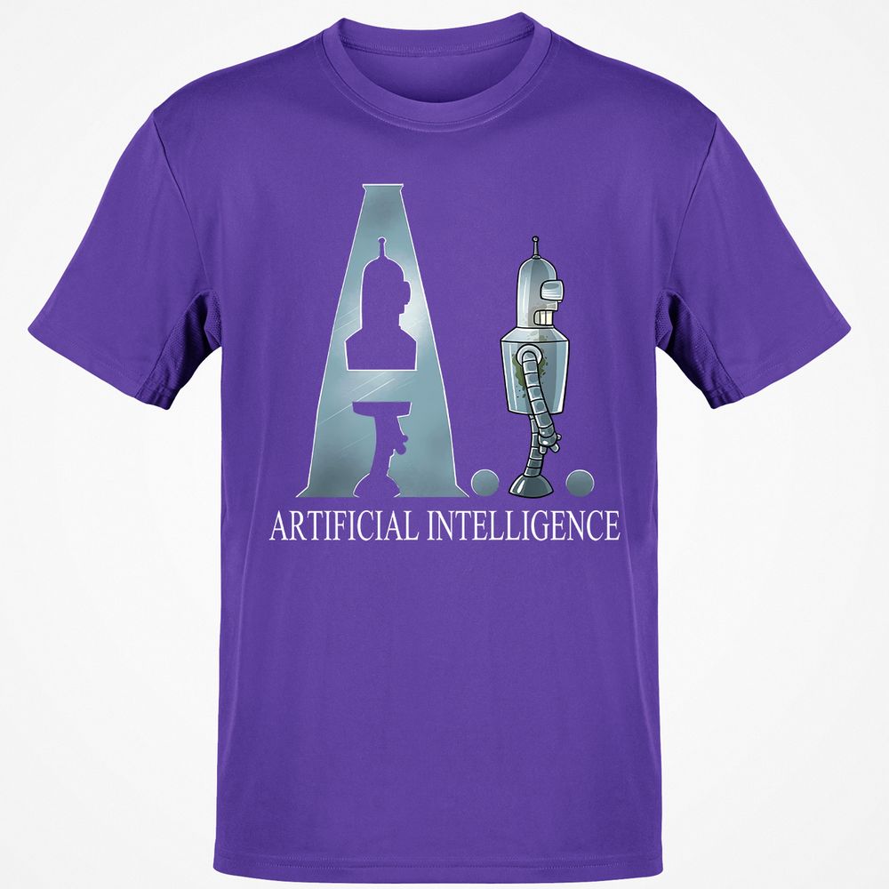 Classic Unisex T-Shirt - N124MVDD - Purple - 9