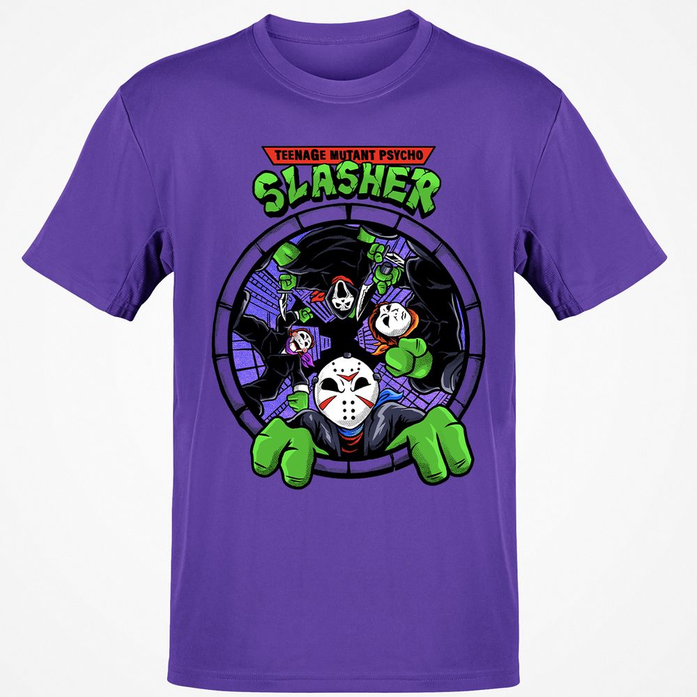 Classic Unisex T-Shirt - 9L3KTWQP - Purple - 9